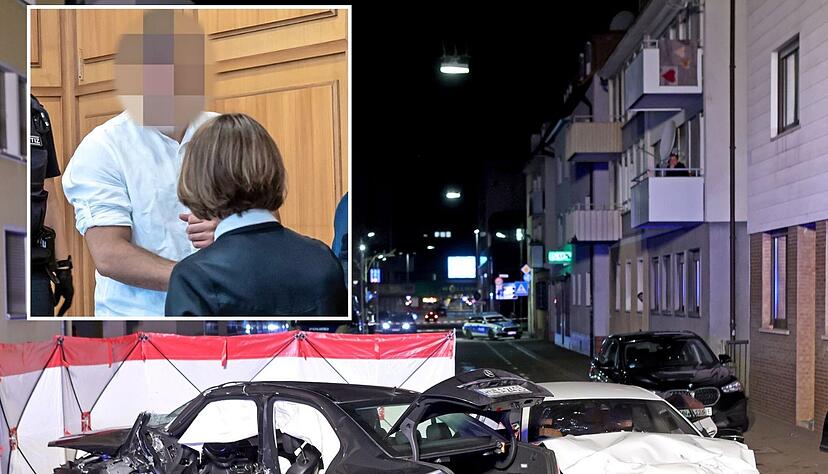 Im Februar verursachte der Angeklagte in der Heilbronner Wollhausstraße einen schweren Autounfall, bei dem ein Familienvater starb. Er war viel zu schnell unterwegs. Im Februar verursachte der Angeklagte in der Heilbronner Wollhausstraße einen schweren Autounfall, bei dem ein Familienvater starb. Er war viel zu schnell unterwegs.