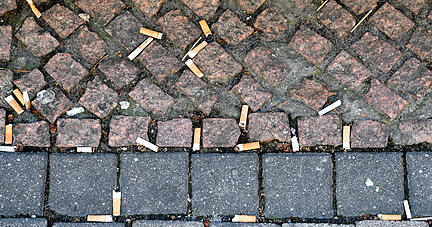 Mit ihren Sammelaktionen kämpfen Freiwillige gegen Windmühlen. Foto: dpa Mit ihren Sammelaktionen kämpfen Freiwillige gegen Windmühlen. Foto: dpa