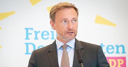 &laquo;Das geht hart an die Grenze der Missachtung des Parlaments&raquo;: FDP-Chef Christian Lindner.