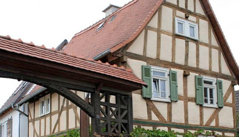 Auch das ist Hessen: Ein Bauerngehöft – eine Hofreite – bei Gießen Auch das ist Hessen: Ein Bauerngehöft – eine Hofreite – bei Gießen