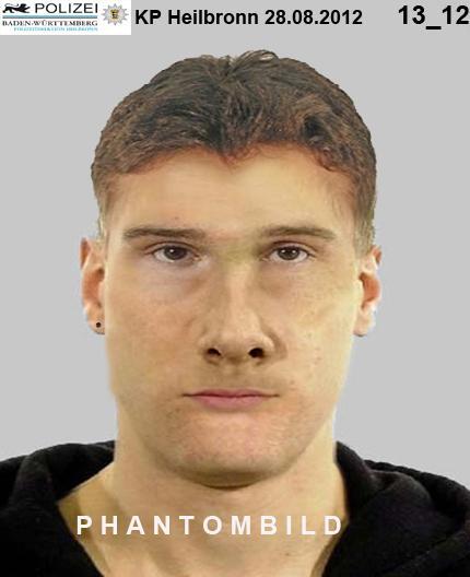 Phantombild des T&auml;ters.