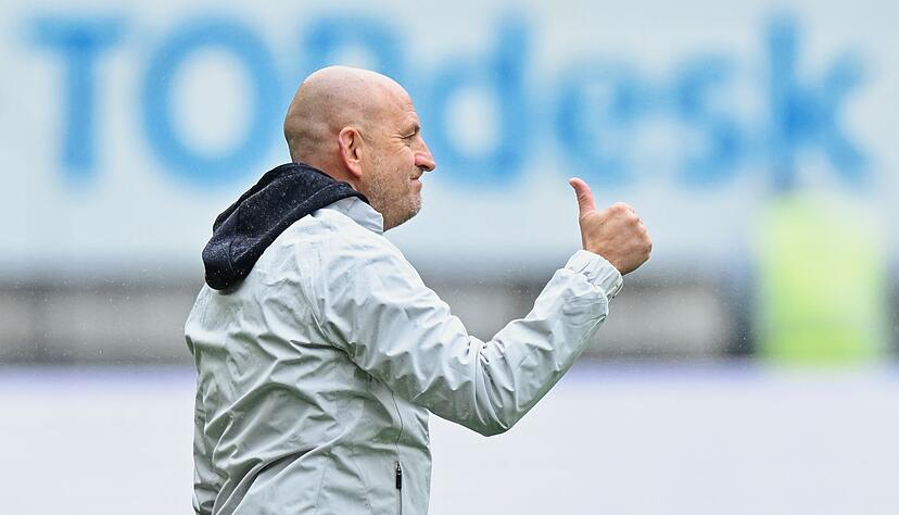 Vorfreude auf das Derby: FCK-Trainer Torsten Lieberknecht. (Archivbild) Vorfreude auf das Derby: FCK-Trainer Torsten Lieberknecht. (Archivbild)