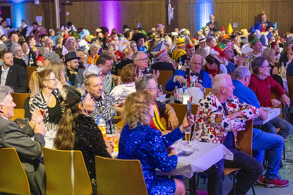 Bei der Prunksitzung des Talheimer Carnevalsvereins herrschte am Samstag ausgelassene Stimmung.