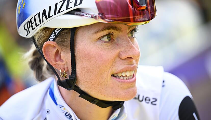 Demi Vollering siegte souver&auml;n.