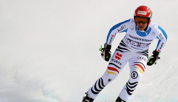 Josef Ferstl überraschte als Neunter der Abfahrt. Foto: Angelika Warmuth Josef Ferstl überraschte als Neunter der Abfahrt. Foto: Angelika Warmuth