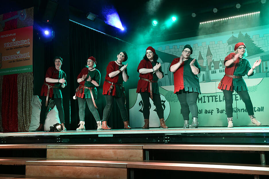 Prunksitzung der Jagstfelder H&uuml;hnerl&auml;use als gro&szlig;es Spektakel