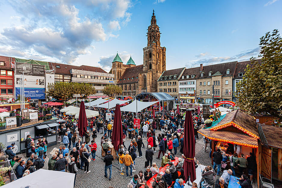 Das Heilbronner Weindorf endetet am Samstag.