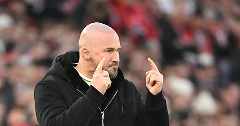 Der Hoffenheimer Trainer Christian Ilzer. Der Hoffenheimer Trainer Christian Ilzer.