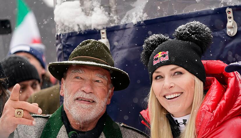 Arnold Schwarzenegger und Lindsey Vonn sind befreundet. (Archivbild)