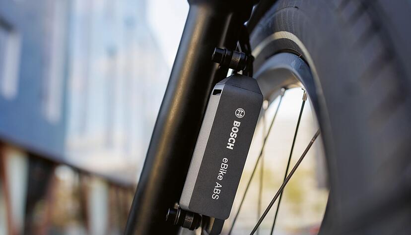 Black Box: In diesem kleinen Gehäuse hat Bosch die Steuerungseinheit des überarbeiteten ABS-Systems untergebracht.