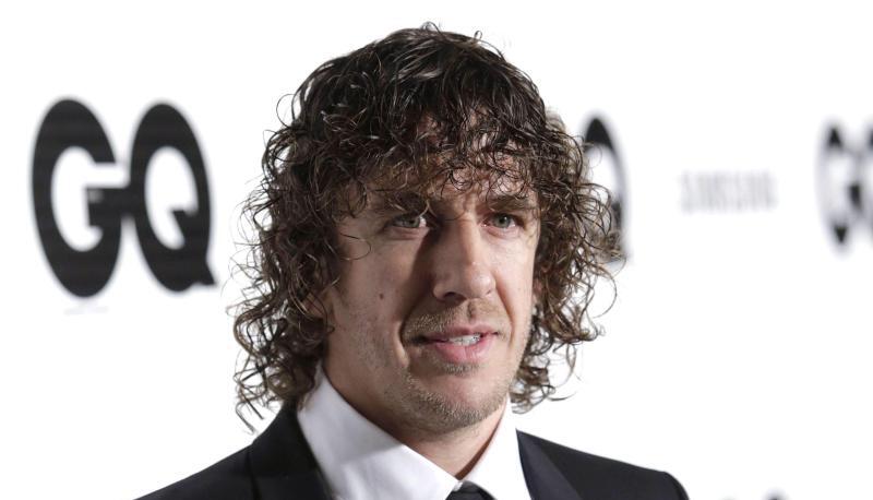 Weltmeister und Träger eine langen Haarpracht: Carles Puyol.