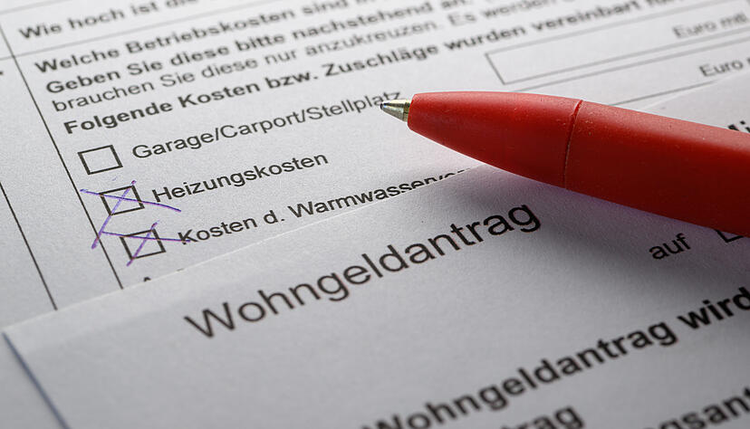 Kommunen verzeichnen einen Ansturm auf Wohngeld.