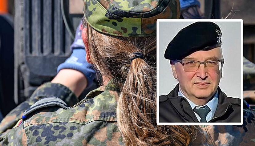 Menschen in Uniform müssen besser sichtbar werden, um die Akzeptanz für die Bundeswehr zu erhöhen, sagt Oberstleutnant Markus Mühlbauer (kleines Foto), der in Heilbronn das Verbindungskommando leitet.