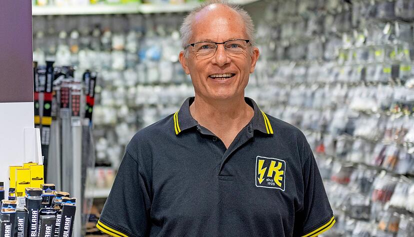 Martin Krauss leitet seit 1996 das Gesch&auml;ft in der Turmstra&szlig;e in Heilbronn.