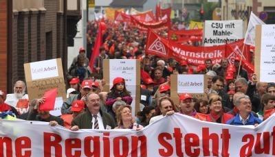 Bei weiteren Streiks droht den Beschäftigten des Mahle-Werks in Alzenau die Kündigung.
