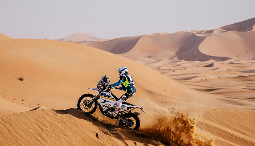 Markus Hertlein bei der Abu Dhabi Desert Challenge im Februar.
