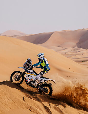 Markus Hertlein bei der Abu Dhabi Desert Challenge im Februar.