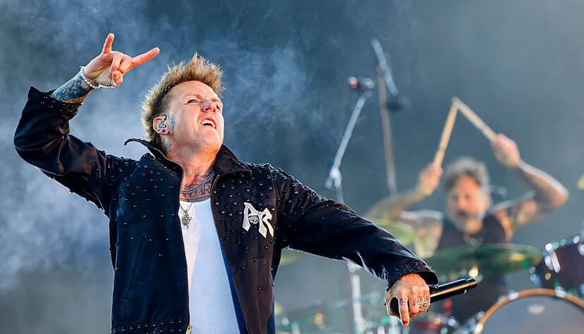 Am Freitagabend brachten Papa Roach das Infield des Festivals zum Kochen.