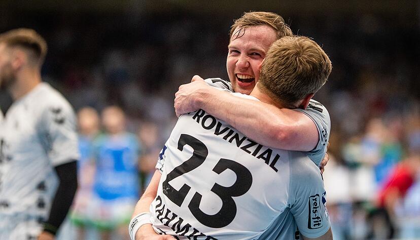 Feierten einst in Kiel gemeinsam Erfolge: Rune Dahmke und Sander Sagosen. (Archivbild)