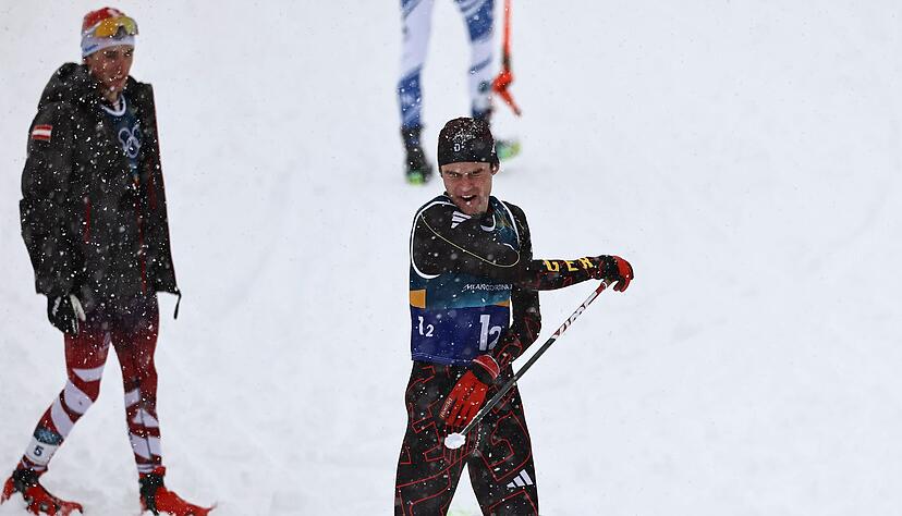 Bei Vinzenz Geiger sa&szlig; der Frust tief.