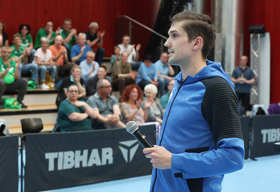 Es gab bewegende Worte bei den Tischtennis-Herren in Neckarsulm zum Abschied. Es gab bewegende Worte bei den Tischtennis-Herren in Neckarsulm zum Abschied.