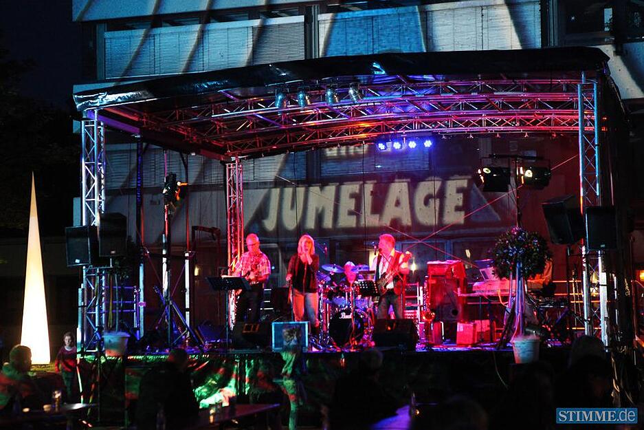 Das Blaue Fest, 25-j&auml;hrige St&auml;dtepartnerschaft Bad Friedrichshall mit St. Jean Le Blanc