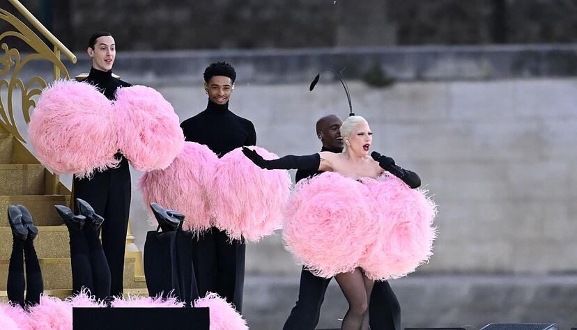 Lady Gaga sang bei der Olympia-Er&ouml;ffnungsfeier einen franz&ouml;sischen Klassiker.