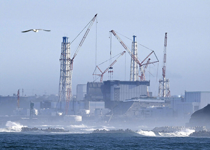 Im havarierten Atomkraftwerk Fukushima Daiichi musste aufgrund der Tsunami-Warnung evakuiert werden. (Archivbild) Im havarierten Atomkraftwerk Fukushima Daiichi musste aufgrund der Tsunami-Warnung evakuiert werden. (Archivbild)