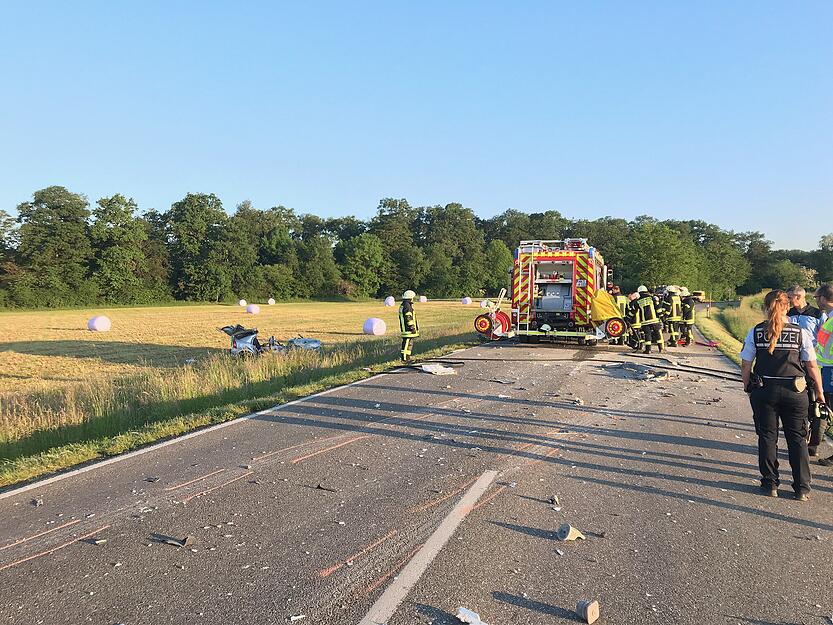 Unfall bei Untergruppenbach