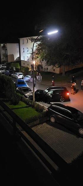 Mehrere Autos gerammt