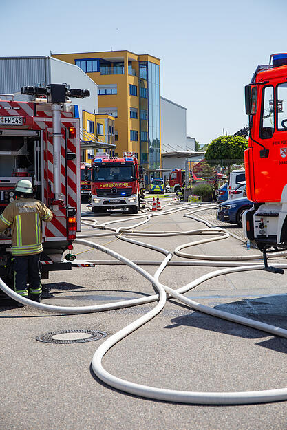 Brand in Bretzfeld-Schwabbach