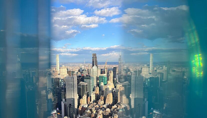 Häuserschluchten von oben. Häuserschluchten von oben.