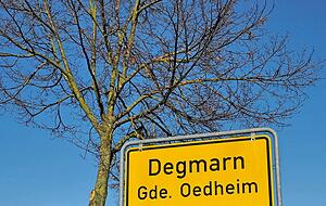 Degmarn liegt rund drei Kilometer nord&ouml;stlich von Oedheim.