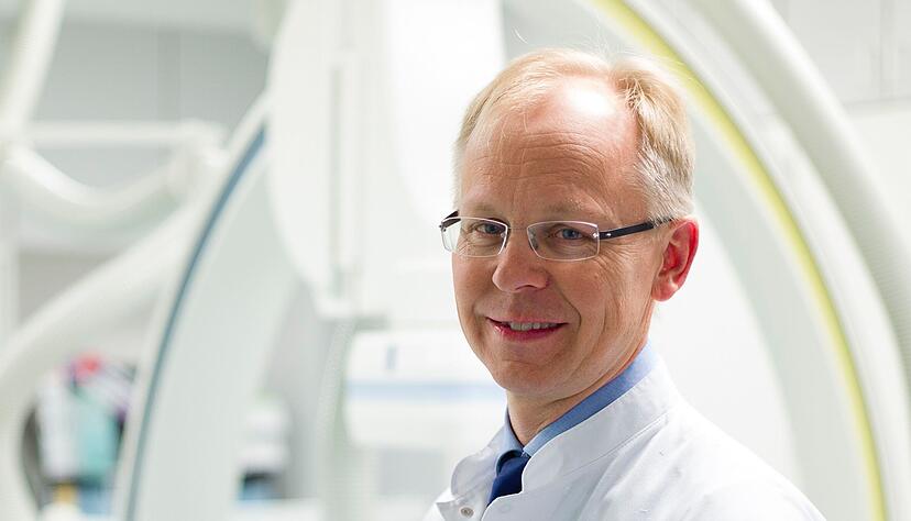 Marcus Hennersdorf ist am Klinikum am Gesundbrunnen verantwortlich für die Covid-Intensivstation. Foto: SLK Marcus Hennersdorf ist am Klinikum am Gesundbrunnen verantwortlich für die Covid-Intensivstation. Foto: SLK