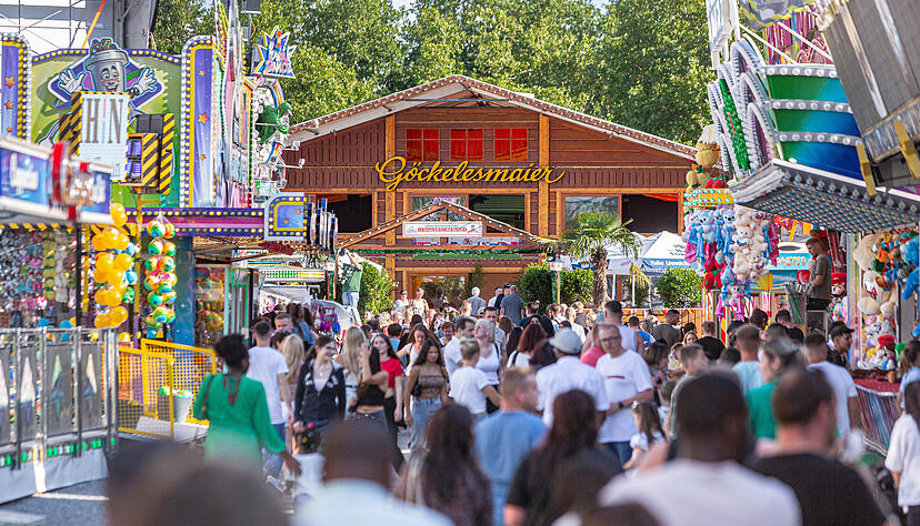 Gut besucht war das Volksfest auf der Heilbronner Theresienwiese am Abschlusswochenende.