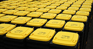 Im Landkreis Heilbronn gibt es seit Jahresbeginn die Gelbe Tonne - aber noch nicht &uuml;berall.