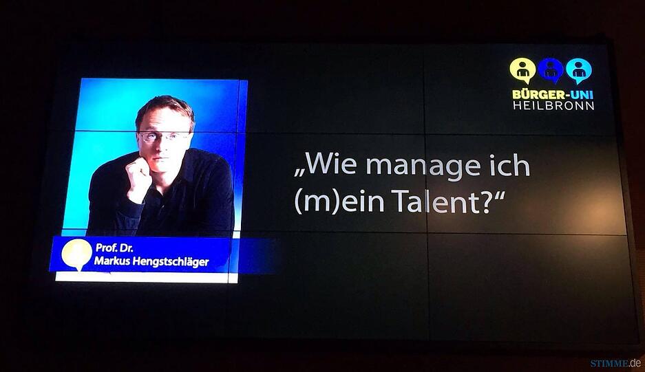 Bürger-Uni in Heilbronn | 14.07.