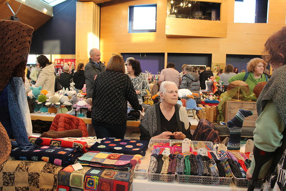 Wer Selbstgemachtes liebt, wird bei der Hobby- und Bastelausstellung in der Öhringer Kultura sicherlich fündig.