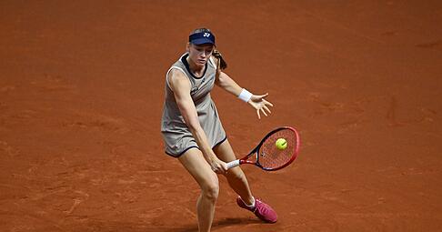 Jelena Rybakina steht wie 2024 in Stuttgart im Endspiel.