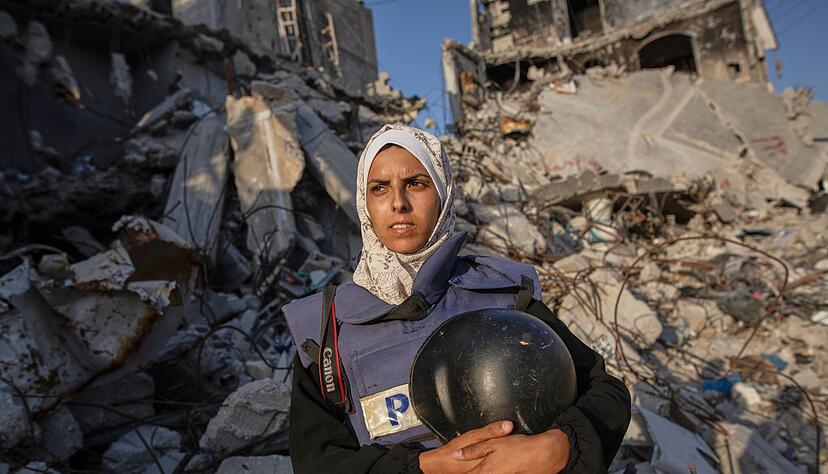 Die freie Journalistin Mariam Dagga wurde im Gazastreifen bei einem israelischen Angriff get&ouml;tet.