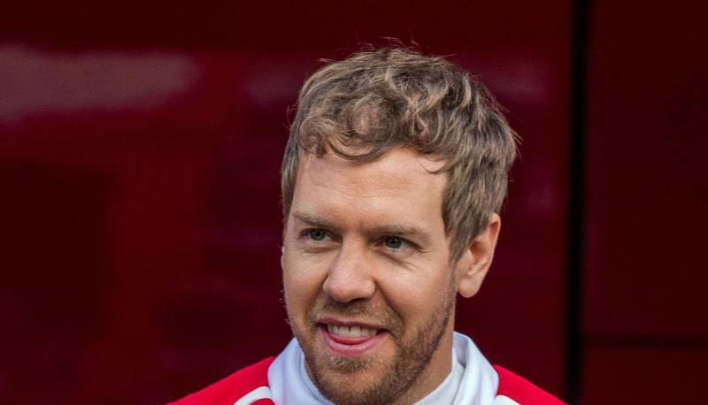 Sebastian Vettel von der Scuderia Ferrari. Foto: Jens Büttner
