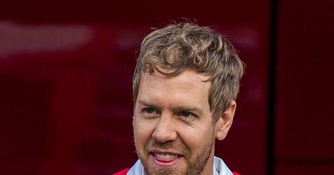 Sebastian Vettel von der Scuderia Ferrari. Foto: Jens Büttner