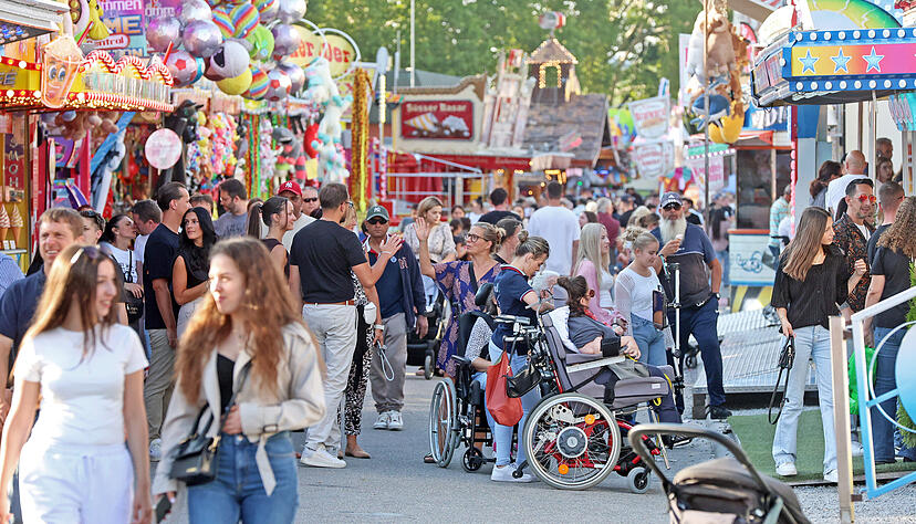 Mit den Abschlusstagen sind die Verantwortlichen des Heilbronner Volksfests zufrieden. Mit den Abschlusstagen sind die Verantwortlichen des Heilbronner Volksfests zufrieden.