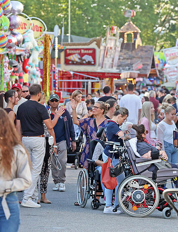 Mit den Abschlusstagen sind die Verantwortlichen des Heilbronner Volksfests zufrieden.