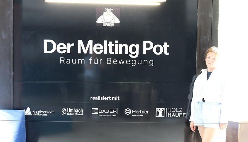 Aleksandra Kirpenko am "Melting Pot", dem Parkour im Heilbronner Wollhaus. Aleksandra Kirpenko am "Melting Pot", dem Parkour im Heilbronner Wollhaus.