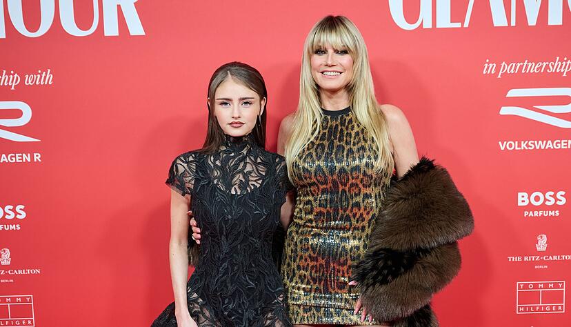 Heidi Klum steht neben ihrer Tochter Leni. (Archivbild) Heidi Klum steht neben ihrer Tochter Leni. (Archivbild)