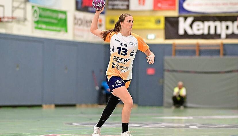 Ihre Flexibilität ist die größte Stärke von Rückraum-Spielerin Alicia Soffel. In Neckarsulm kommt es zu einem Wiedersehen mit Thomas Zeitz.