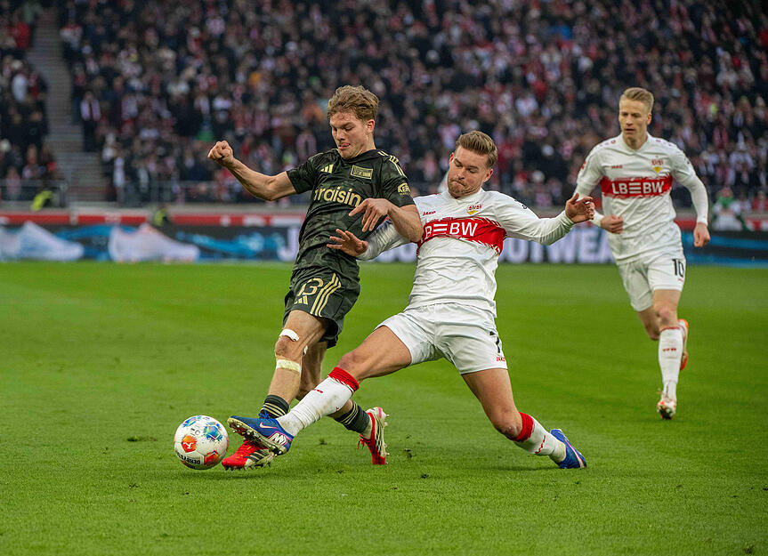 Maximilian Mittelst&auml;dt: Ackerte auf seiner linken Seite defensiv und offensiv. Blieb aber sonst unauff&auml;llig. Note: 4