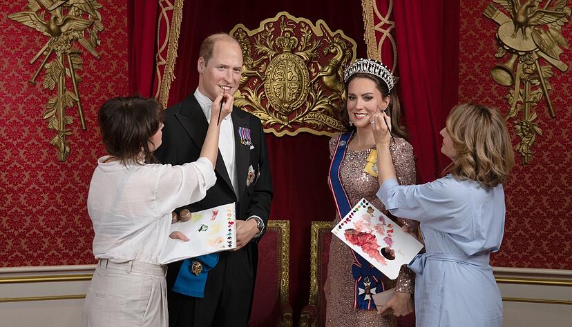 Madame Tussauds in London hat eine neue Figur von Prinzessin Kate enthüllt. Madame Tussauds in London hat eine neue Figur von Prinzessin Kate enthüllt.