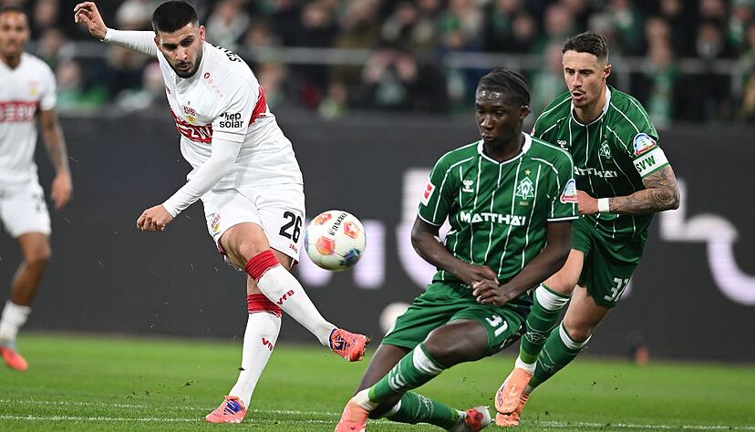 Deniz Undav erzielte im November Bundesliga-Tor um Tor f&uuml;r den VfB Stuttgart, nun war er auch in Bremen erfolgreich.